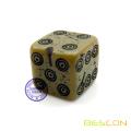 Novelty Old Looking Ancient Natural Stone Dice, Bone Dice