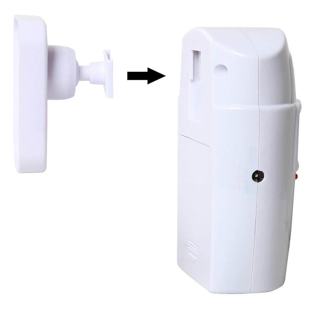 Wireless Motion Sensing Alarm Battery Powered Security for Garden Sheds Garage and Caravans With Remote Control