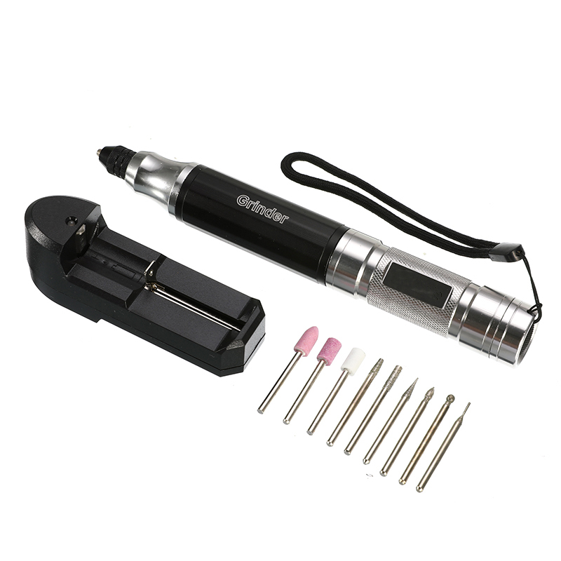 Professional Mini Electric Drill Tool Charging Grinder Wireless Engraving Pen Carving Milling Polishing Cutting Tool Grinder
