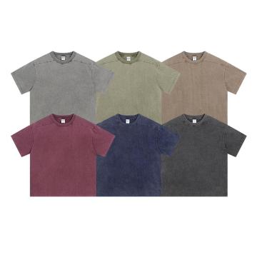 Men's Garment Washed Cotton Tee