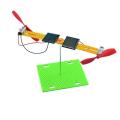 Turn Double Solar Toys Aerodyne Double Motor Propeller Toy DIY Assembling Model DIY Handmade Toy Kit