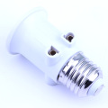 PBT Fireproof E27 Bulb Adapter Lamp Holder Base Socket Conversion with EU Plug AC100-240V 4A for Lights