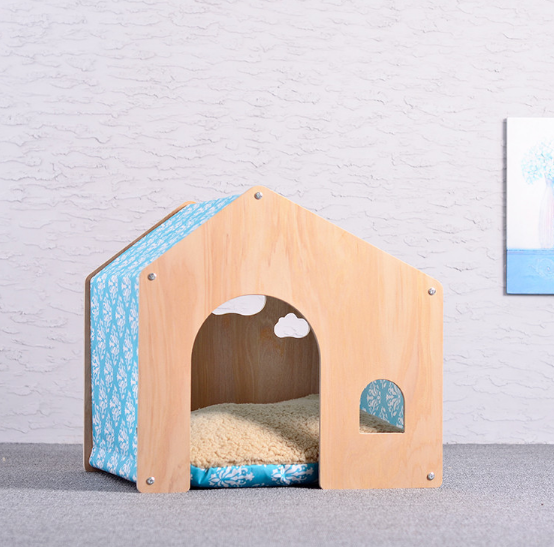 Pet House Light Blue Flower Png