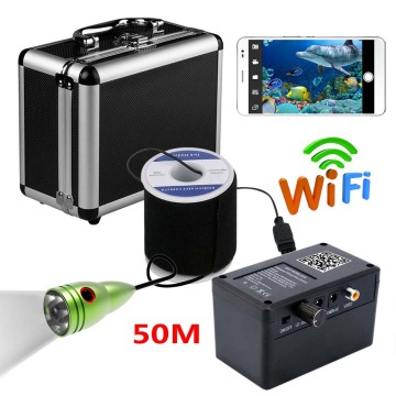 MAOTEWANG HD 720P DVR Wifi Wireless 50M Underwater Fishing Camera Video Recording 6 PCS 1W White LEDs Video Record