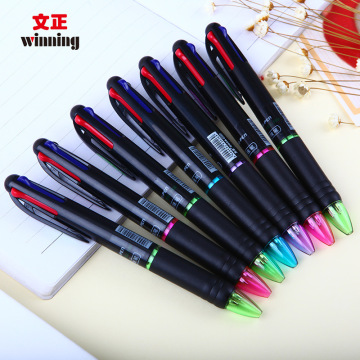 2026 four color ink 4 in 1 ball pen business office stationery original pen advertising promotional gift pen