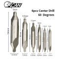 6pcs Center drill