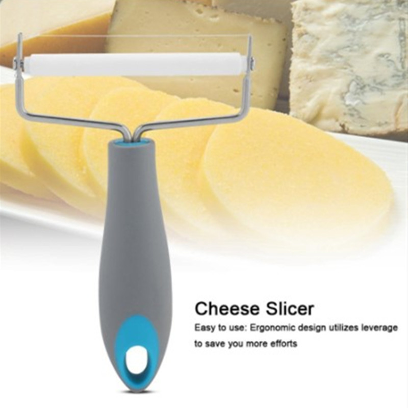 Stainless Steel Cheese Slicer Cutter Cheese Tool Fruit Slicers Knife Board Butter Grater Wire Kitchen Accessories Tools
