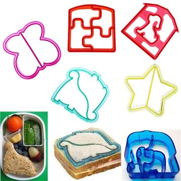 Cake mold Sandwich Cutter Cute Bread Toaster Mold For Kid Breakfast Bento DIY Cutting Biscuit Cookie