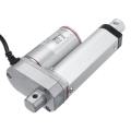 NEW 2 4 8 12 16 20 inch 900N 12V 16mm / s Small DC Electric Push Rod White Material Aluminum Alloy Linear Actuator Motor