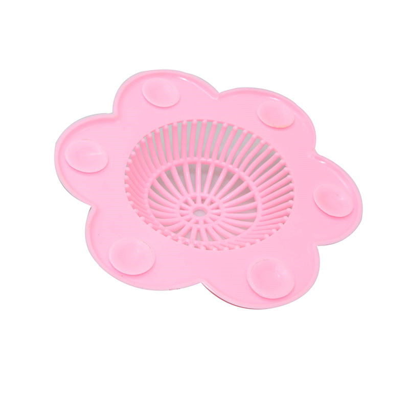 1-3pcs Hair Filter Sink Pad Kitchen Silicone Sink Collect Bath Stopper Floor Plug Strainer Drain Sewer Hair Filter