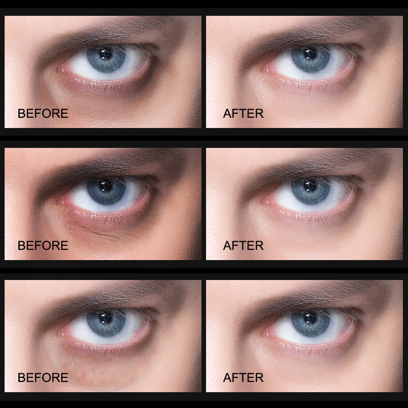 2/PCS Men Anti Wrinkle Eye Cream Anti-Puffiness Dark Circle Eyes Creams Firming Hyaluronic Ball Eye Skin Collage Serum