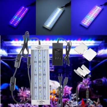 Chihiros 12W 20CM LED Aquarium Light Led Grow Light 36SMD 1400LM 5 Colors LED Aquatic Aquarium Fish Tank Lamp Coral Lamp
