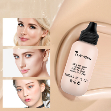 TEAYASON 50ml Matte Lasting Concealer Foundation Cream Moisturizing Oil Control Liquid Foundation Beauty Concealer TSLM1