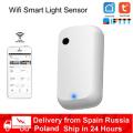 Tuya WIFI Smart Light Sensor Smart Home Light Automation Sense Linkage Control With Alexa Google Home Smart Electronics