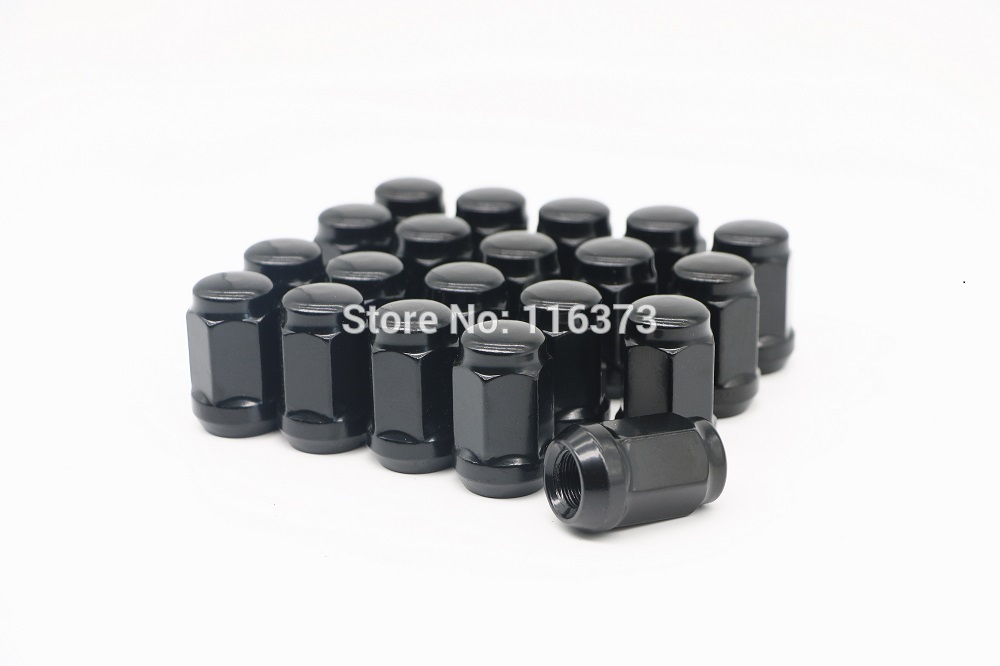 14x1.5 lug nut set of 20 pc wheel nut for Land Rover Range Rover Chrome/Red/Black Acorn Bulge