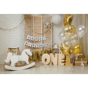 Photophone one year old birthday photo backgrounds Fotografia gift photography backdrops for photo studio accessories G-1155