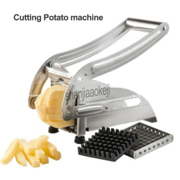 Effective Potato Chips Making Machine Stainless Steel French Fry Potato Cutter Slicer manual Potato chipper Kitchen Gadgets