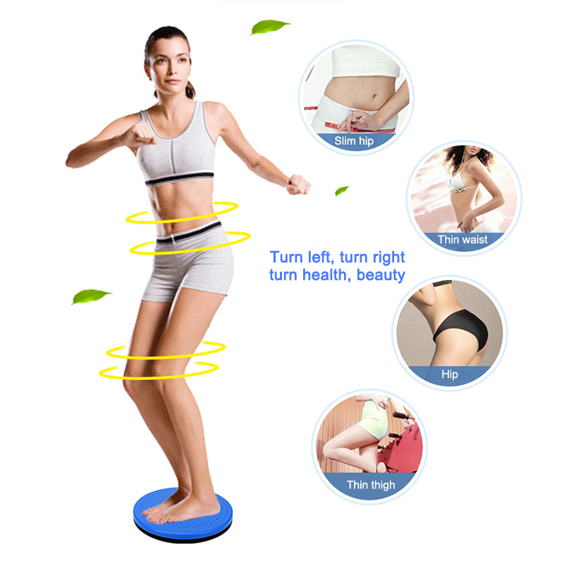 Waist Twisting Disc Fitness Easy Wrist Training Equipment Outdoor Home Sport Massage Plate Wobble Durable Twisting Balance Board