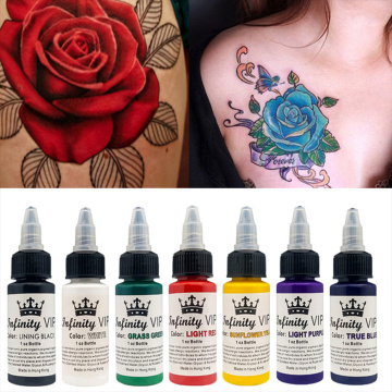 30ML Tattoos Ink Permanent Natural Plant Tattoo Pigment Permanent Makeup Tattoos Ink Pigment For Body Art Paint