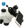 Cell Phone Adapter with Spring Clamp Mount for Stereo Microscope Accessories Video Adapter Telescope Mobile Phone Clip Bracket