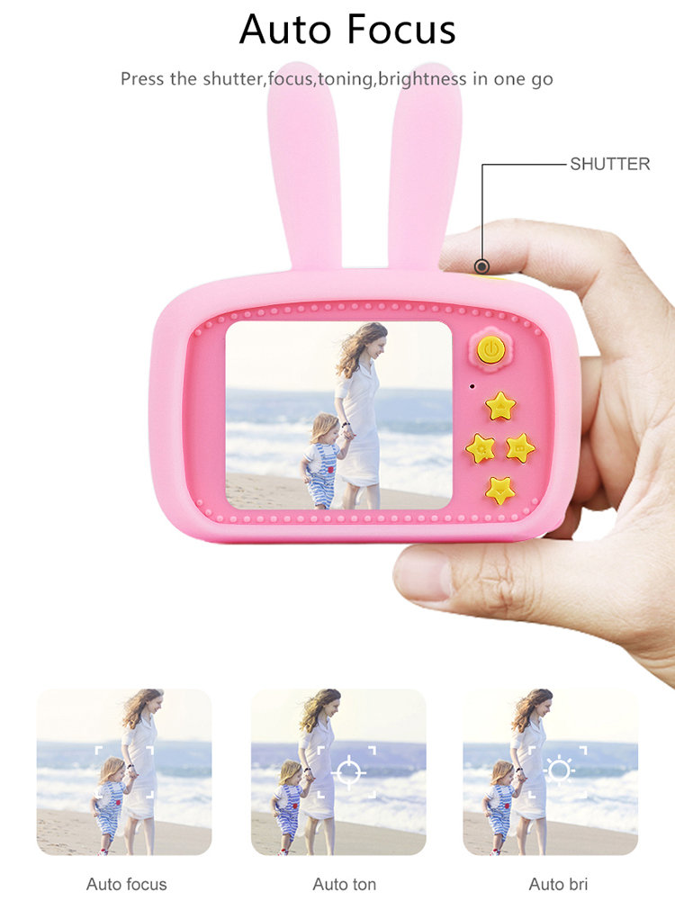 20MP Mini Children Kids Camera HD 1080P Digital Portable Video Photo Camera Child Educational Toys For Game Study Gift Birthday