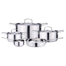 8-piece easy storage pots and pans cuisine cookware