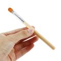 New 7PCs High Quality Wooden Nail Brushes Painting Pen Extension Nail Art UV Gel Polish Brush Manicure Tools Dropshipping TSLM1