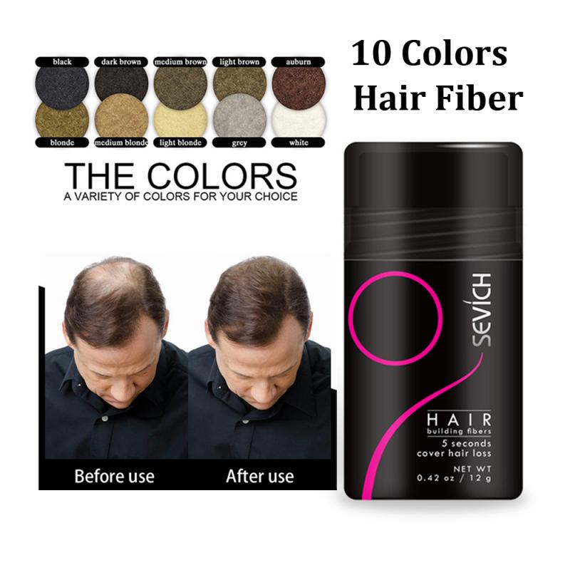 Hot! Keratin Hair Loss Building Fiber +Applicator Spray Add 12g Hairline Optimizer Dense Hair Growth Hair Loss Powder TSLM2