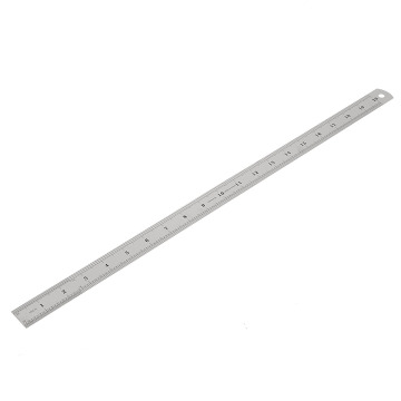 1pcs 50cm Double Side Scale Stainless Steel Straight Ruler Measuring Tool Multipurpose