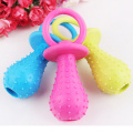 4X9.5 CM Pacifier Rubber Toys For Dogs Pet Cat Puppy Chew Toys Pets Dogs Pets Products Dog Games Sound Squeaker For Toys