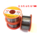 0.5/0.6/0.8/1MM 63/37 FLUX 2.0% 45FT Tin Lead Tin Wire Melt Rosin Core Solder Soldering Wire Roll For diy