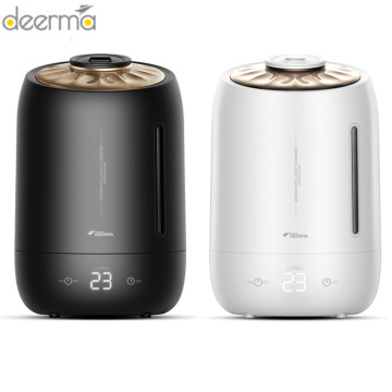 Deerma 5l Air Humidifier Air Purifying Mist Maker Household Timing With Intelligent Touch Screen Adjustable Fog Quantity