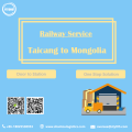 Railway shipping from Taicang to Mongolia
