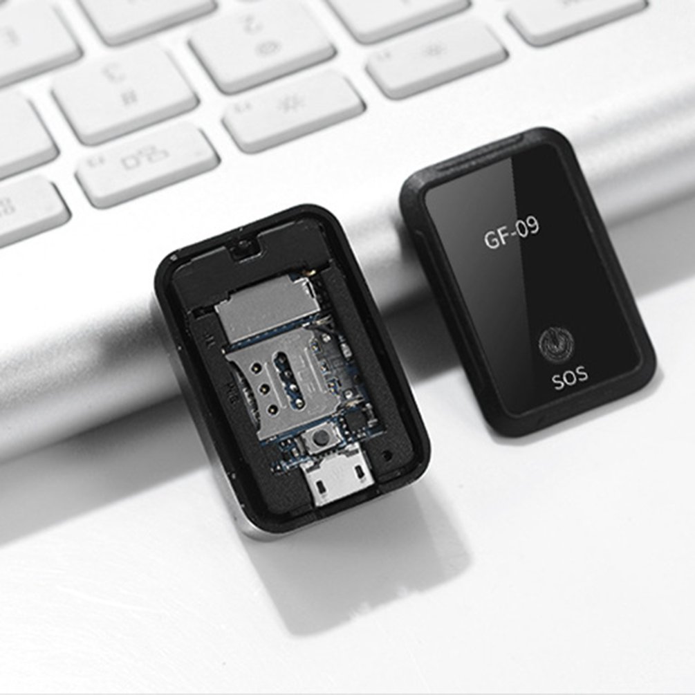 New Gf-09 Mini Gps Tracker App Control Theft Protection Locator Magnetic Voice Recorder for Vehicle / Car / Person Location