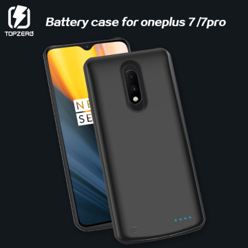 6500mah Battery Charger Case For Oneplus 7 Pro Silicone Power Bank Case Dedicated Battery External Back Clip For Oneplus 7