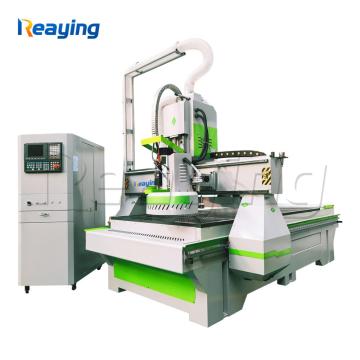 ATC cnc router wooded door furniture making machine carving router 1300*2500mm with 12 tools automatic changer