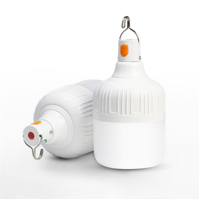 40W-160W Charging LED Super Bright Blackout Mobile Night Market Lights Outdoor Lighting Emergency Light Bulb Lamp