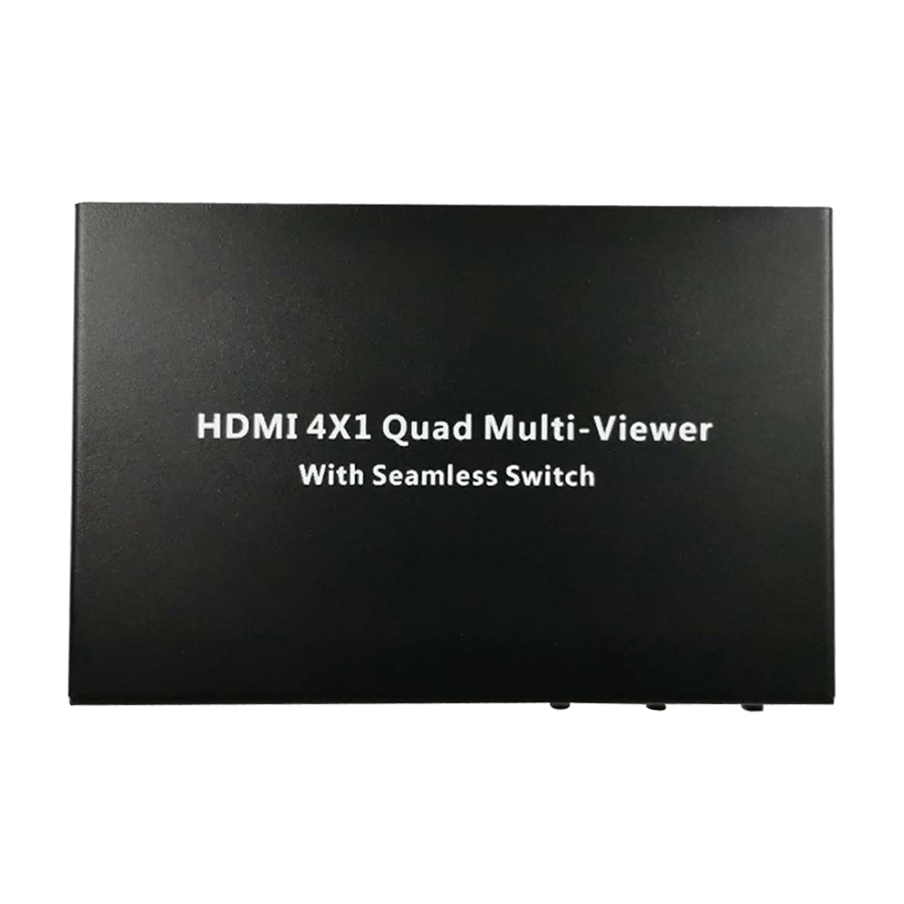 1080P HD 4X1 Switch HDMI Picture Division 4 by 1 Quad Multi-Viewer Seamless Switcher Splitter HDMI Multi viewer with IR Remote