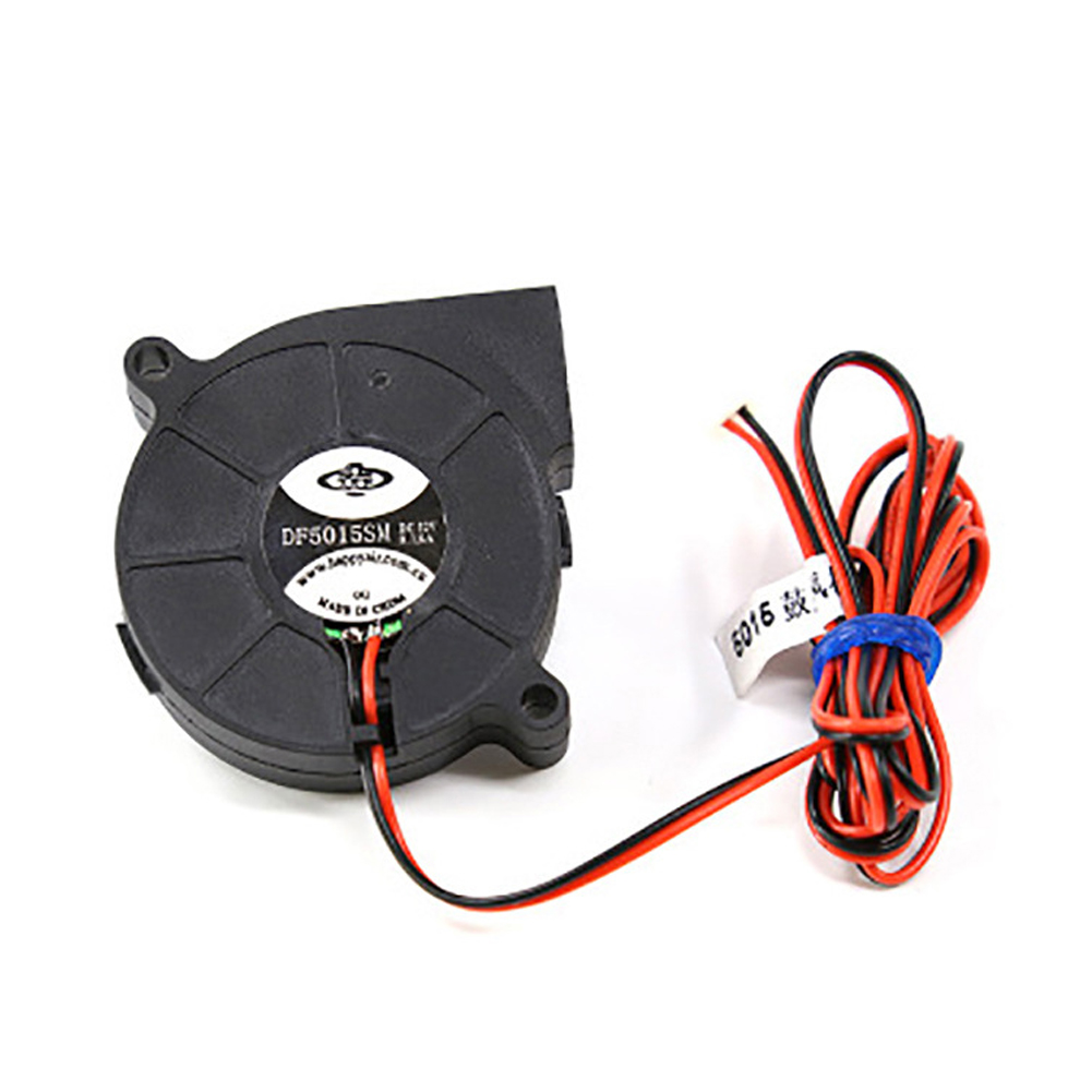 DC 12V Eco-friendly Ultra-Silent Ventilation Cooler Radial Air Cooling Fan Turbo Blower Oil Bearing 3d Printer Part Small Black