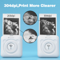 Peripage 304 DPI Pocket Photo Printer Mini Photo Bluetooth Wireless Sticker Printer For Mobile phone Android and iOS