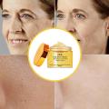 1 Pcs 24K Gold Anti Wrinkle Anti-Aging Face Cream Brightening Collagen Whitening Moisturizing Oil Control Face Skin Care TSLM1