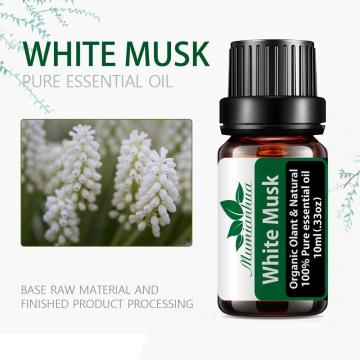 10ml White Musk Pure Essential Oils For Aromatherapy Relieve Stress Humidifier Diffuser Massage Body Aromatic Essential Oil