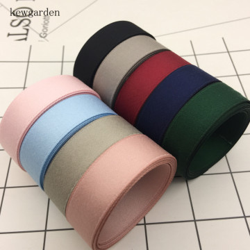 Kewgarden DIY Brooch Earrings Hairbow Accessories Satin Ribbons Matte Cotton Ribbon 3/8
