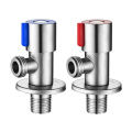 Stainless Steel Angle Valve G1/2 Filling Valves Brushed Finished Water Heater Hot Cold Angle Valve Bathroom Toilet Accessories