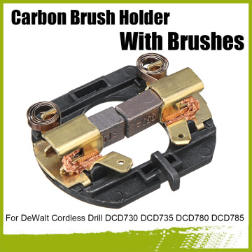Cordless Drill Carbon Brush Holder with Brushes for DeWalt Cordless Drill DCD730 DCD735 DCD780 DCD785