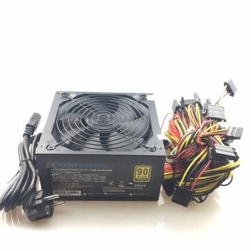 1600W Mining Power Supply 1600W ATX PSU Asic Bitcoin Miner Support 6 Graphics Card Max 1800W BTC Mining 1600W for Mining machine