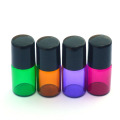 10pcs Refillable 2ml Perfume Roll on Glass Bottles for Essential Oil Mini Roller Perfume colorful Vial