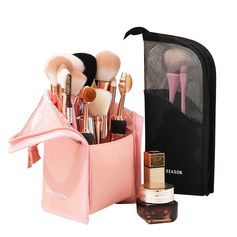 Cosmetic Bag Makeup Brush Holder Brush Makeup Holder Waterproof Travel Case for Brush Women Brush Organizer Makeup Tools Bag