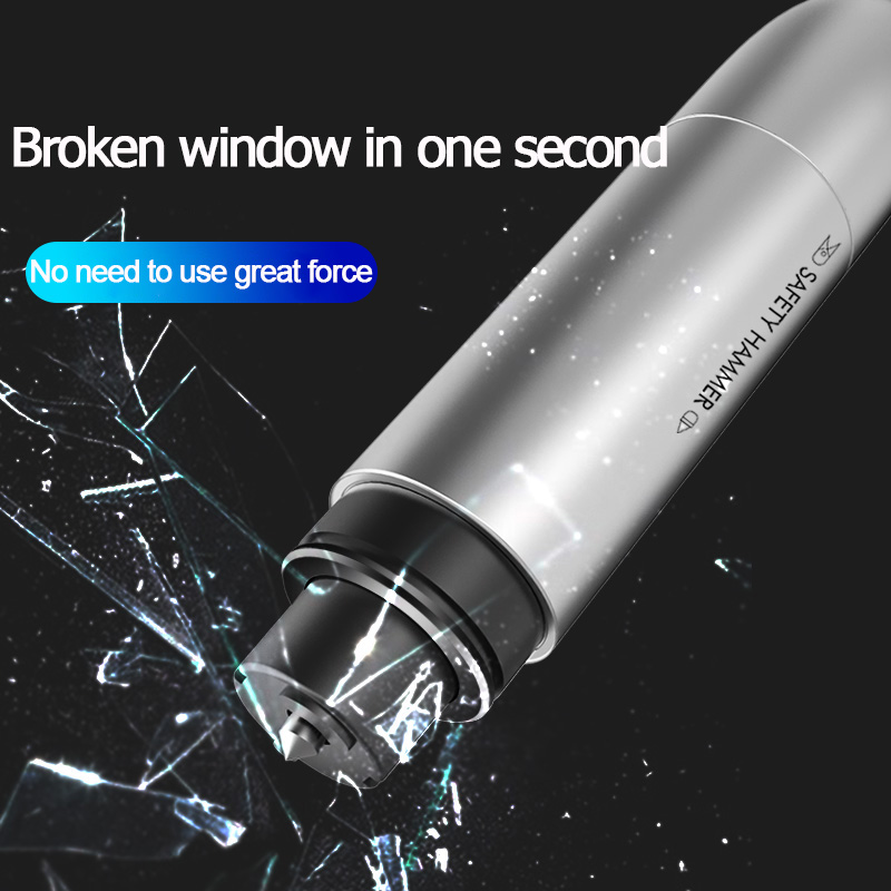 Emergency Hammer Mini Car Window Glass Breaker Seat Belt Cutter Safety Hammer Life-Saving Escape Hammer Cutting Escape Tool