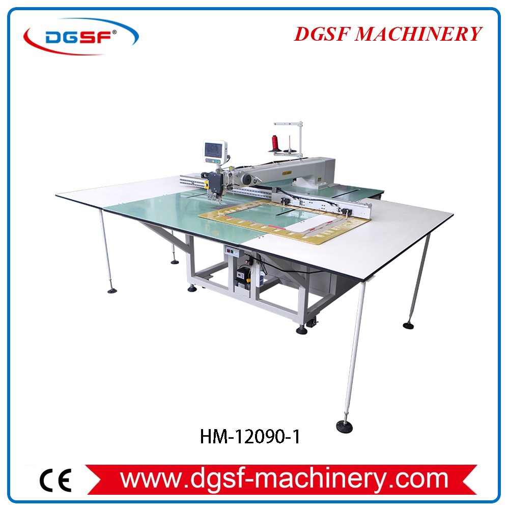HM-12090-1 13090 Electric Sewing Machine Hot Selling Programmable Flat-Bed Design with Big Sewing Area and Core Motor Component (4)